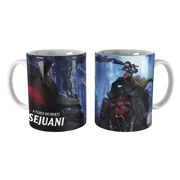 Caneca Sejuani Cavalaria Ursina League of Legends Lol