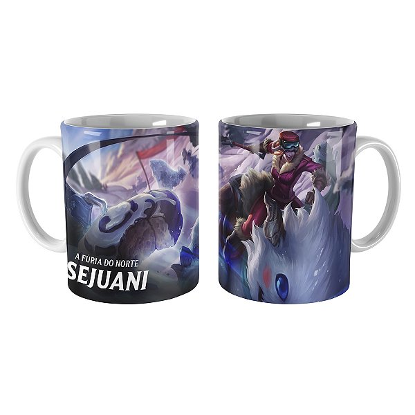 Caneca Sejuani Montada em Poro League of Legends Lol