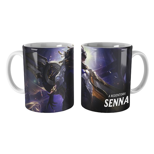Caneca Senna True Damage de Prestígio League of Legends Lol