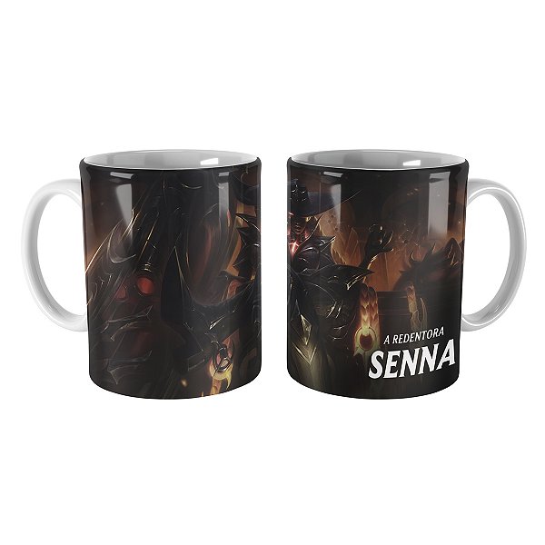Caneca Senna Velho Oeste League of Legends Lol