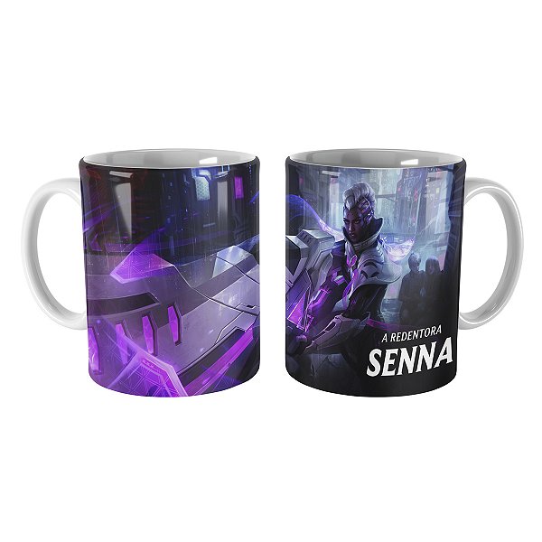 Caneca PROJETO: Senna League of Legends Lol