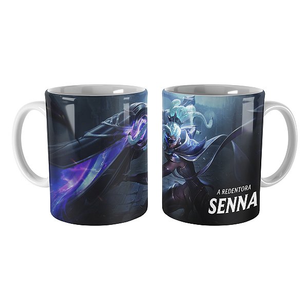 Caneca Senna Eclipse Lunar League of Legends Lol