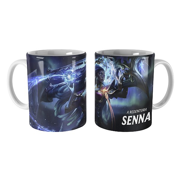 Caneca Senna Bênção do Inverno League of Legends Lol