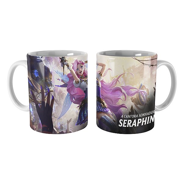 Caneca Seraphine League of Legends Lol