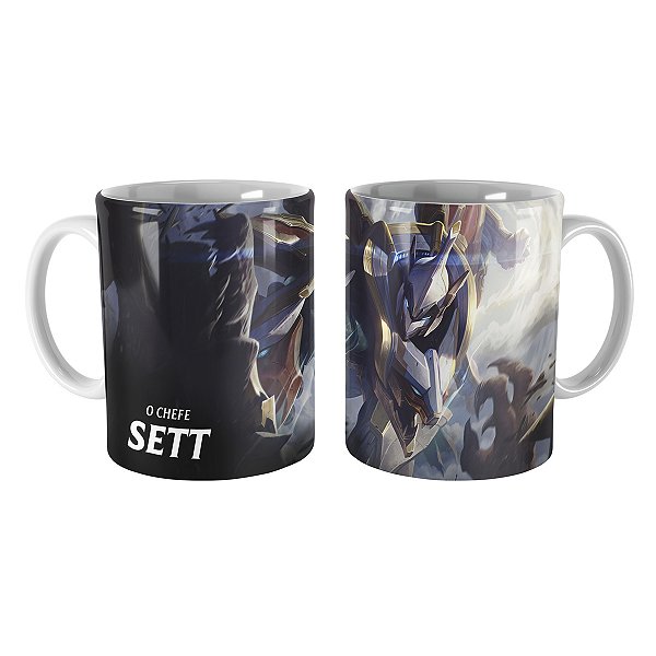 Caneca Sett Reinos Mech League of Legends Lol