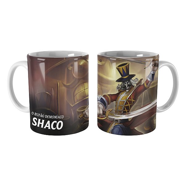 Caneca Shaco Quebra-nozes League of Legends Lol