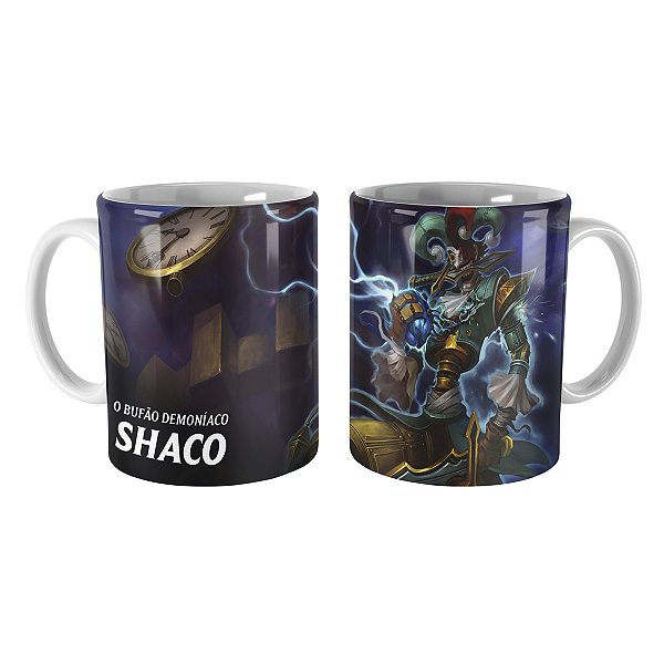 Caneca Shaco de Brinquedo League of Legends Lol