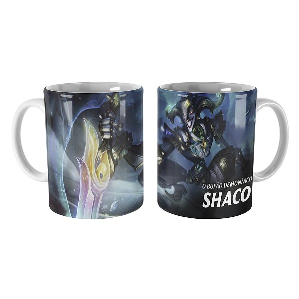 Caneca Shaco Bênção do Inverno League of Legends Lol