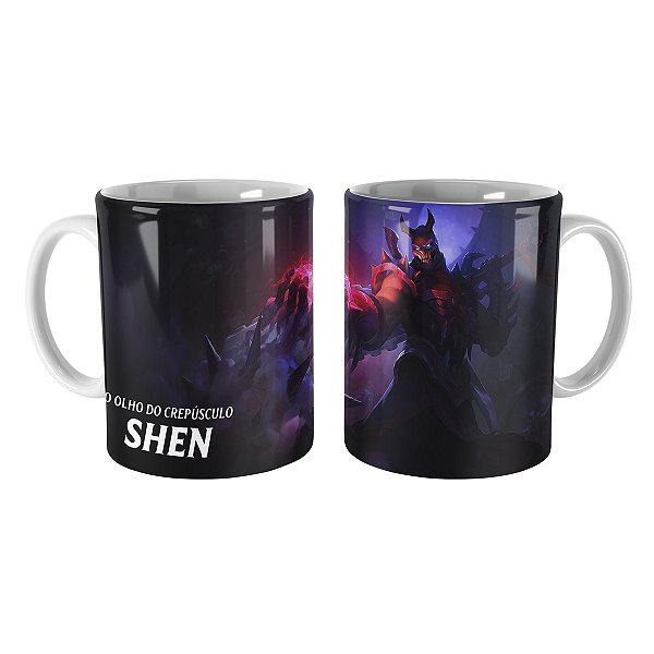 Caneca Shen Lua Sangrenta League of Legends Lol