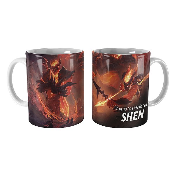 Caneca Shen Infernal League of Legends Lol