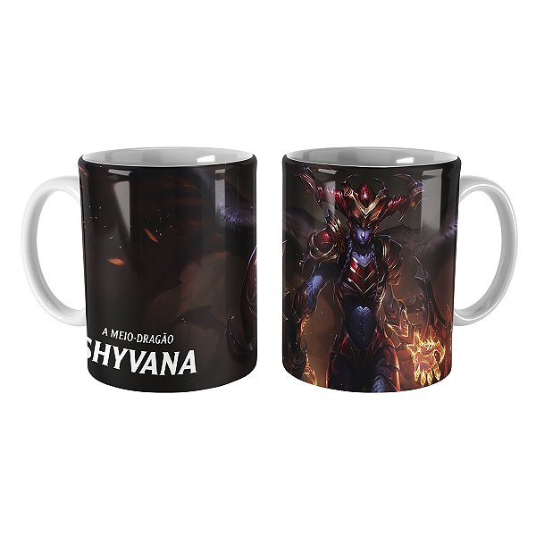 Caneca Shyvana League of Legends Lol