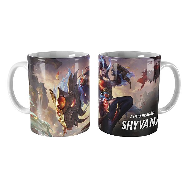 Caneca Shyvana Jornada Imortal League of Legends Lol