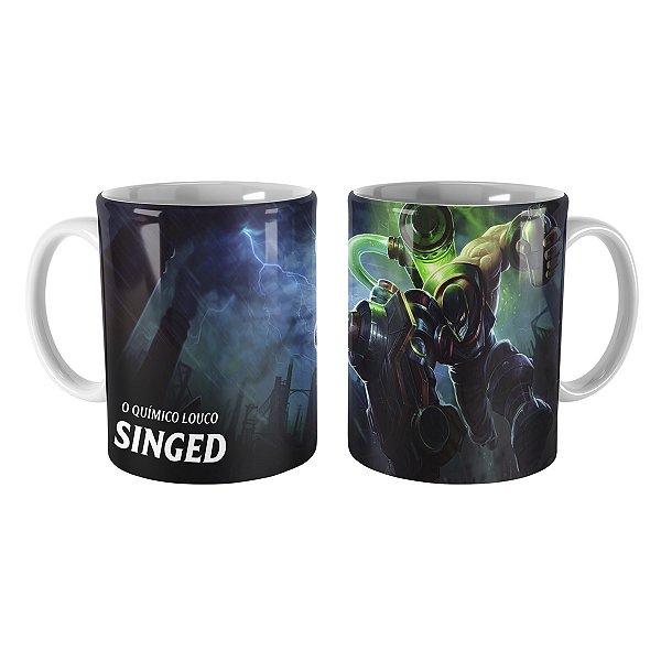 Caneca Singed Aprimorado League of Legends Lol