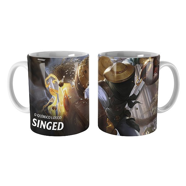 Caneca Singed Apicultor League of Legends Lol