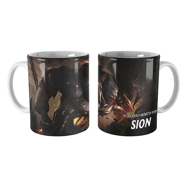 Caneca Sion Velho Oeste League of Legends Lol
