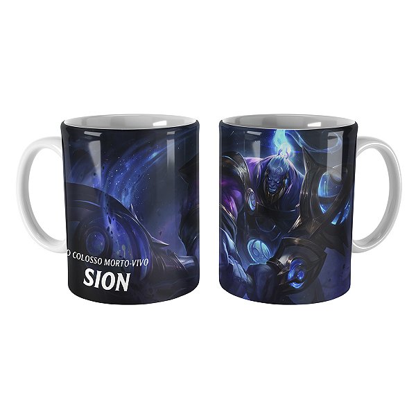 Caneca Sion Paladino Cósmico League of Legends Lol