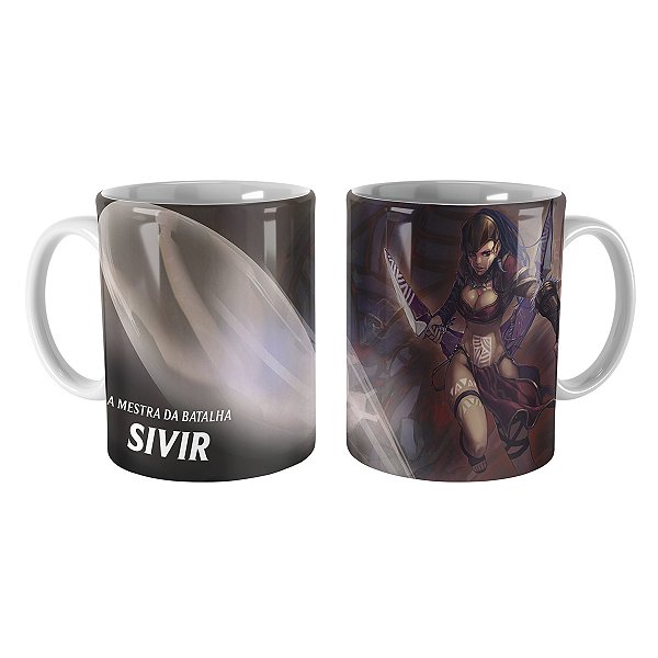 Caneca Sivir Caçadora League of Legends Lol