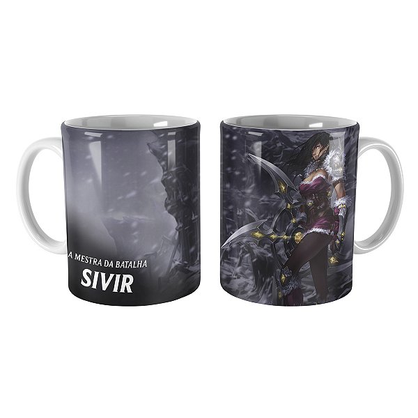 Caneca Sivir Gatuna League of Legends Lol