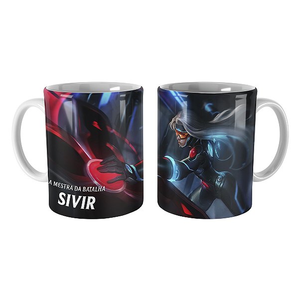 Caneca PAX Sivir League of Legends Lol