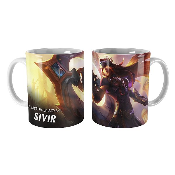 Caneca Sivir Vitoriosa League of Legends Lol