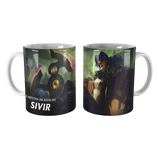 Caneca Sivir Odisseia League of Legends Lol