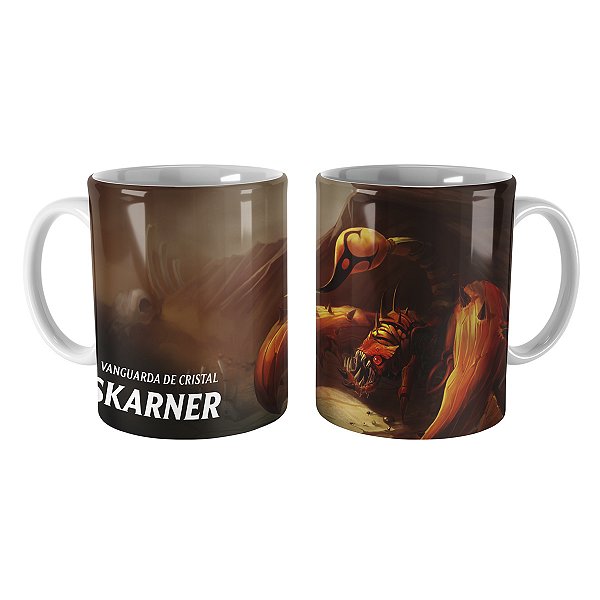 Caneca Skarner Escorpião do Deserto League of Legends Lol