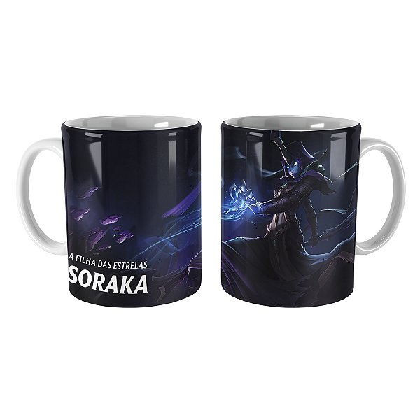 Caneca Soraka Ceifadora League of Legends Lol