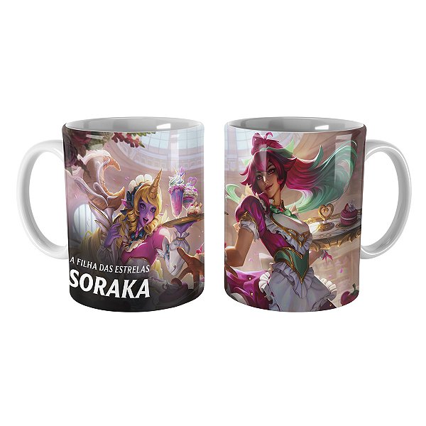 Caneca Soraka Kawaii Café League of Legends Lol