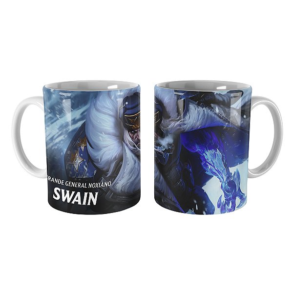 Caneca Swain da Fronteira Polar League of Legends Lol