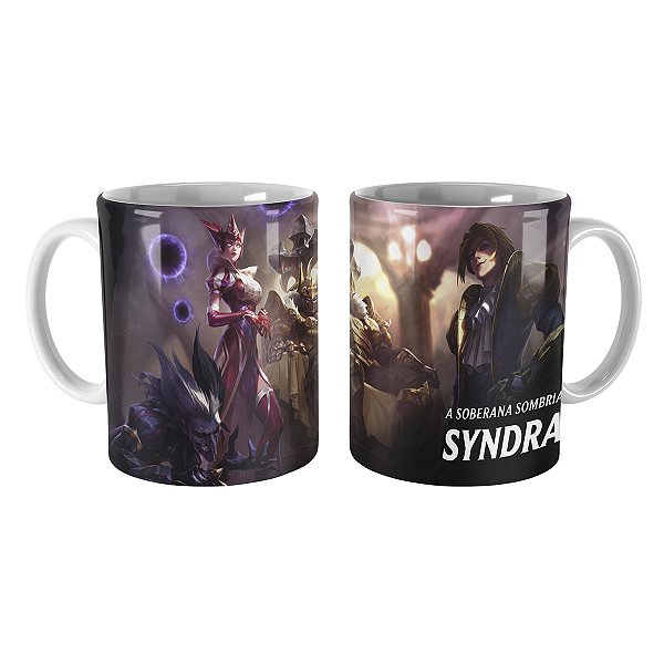Caneca Syndra Dama de Ouros League of Legends Lol