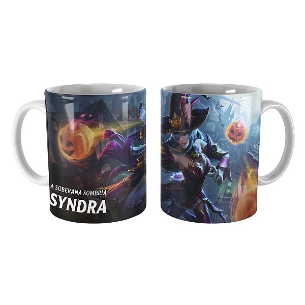 Caneca Syndra Feiticeira League of Legends Lol