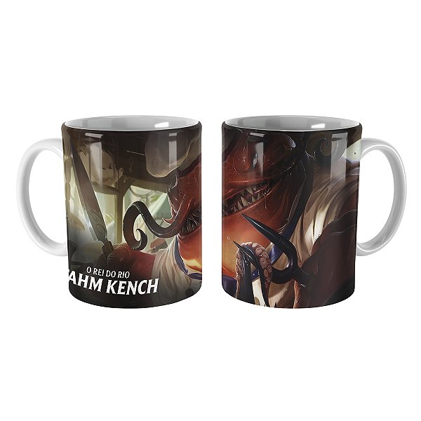 Caneca Tahm Kench Mestre-Cuca League of Legends Lol