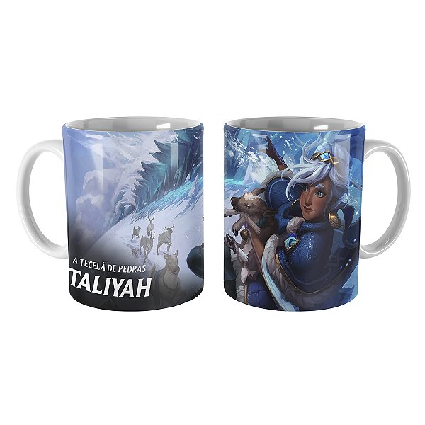Caneca Taliyah de Freljord League of Legends Lol