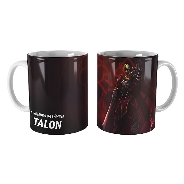 Caneca Talon Elite Carmesim League of Legends Lol
