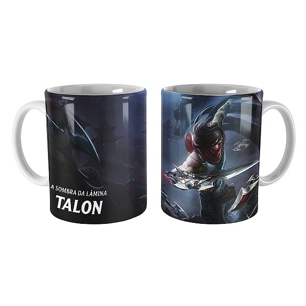 Caneca Talon Lâminas Dracônicas League of Legends Lol