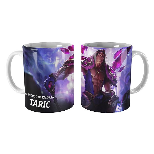 Caneca Taric de Armadura da Quinta Era League of Legends Lol