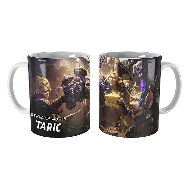 Caneca Taric Escudo Cintilante League of Legends Lol