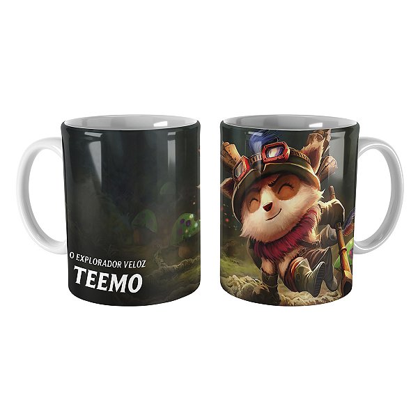 Caneca Teemo League of Legends Lol