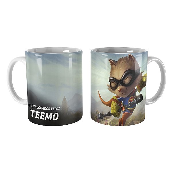 Caneca Super Teemo League of Legends Lol