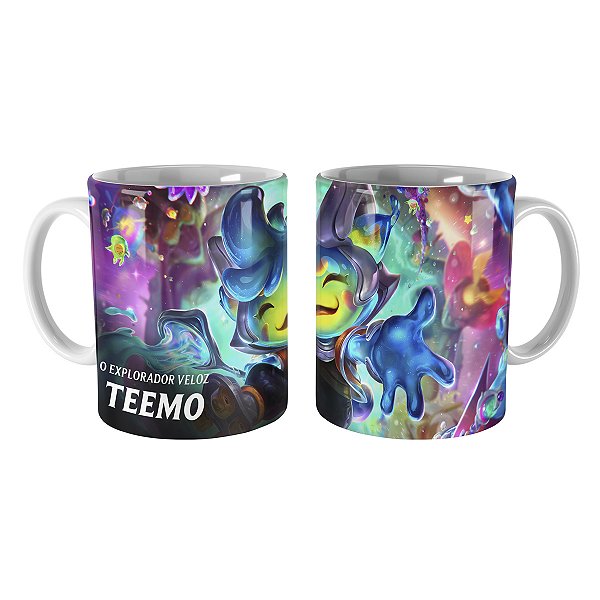 Caneca Teemo Embalos no Espaço League of Legends Lol