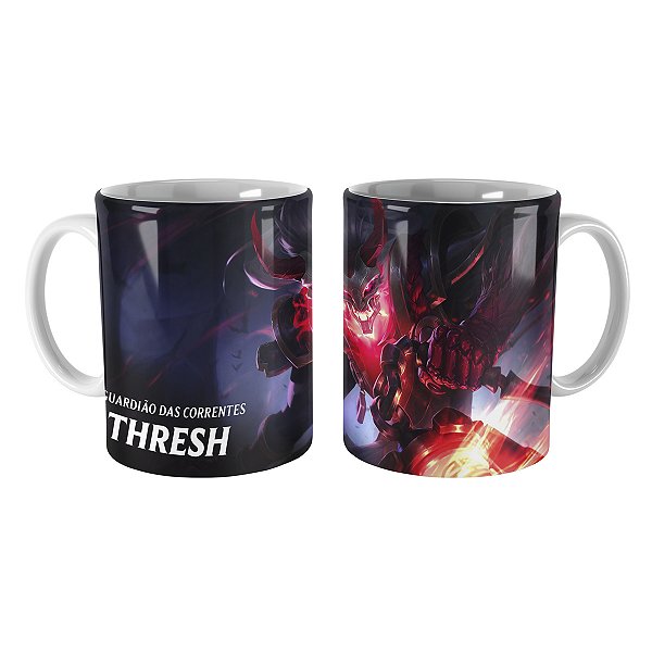 Caneca Thresh Lua Sangrenta League of Legends Lol