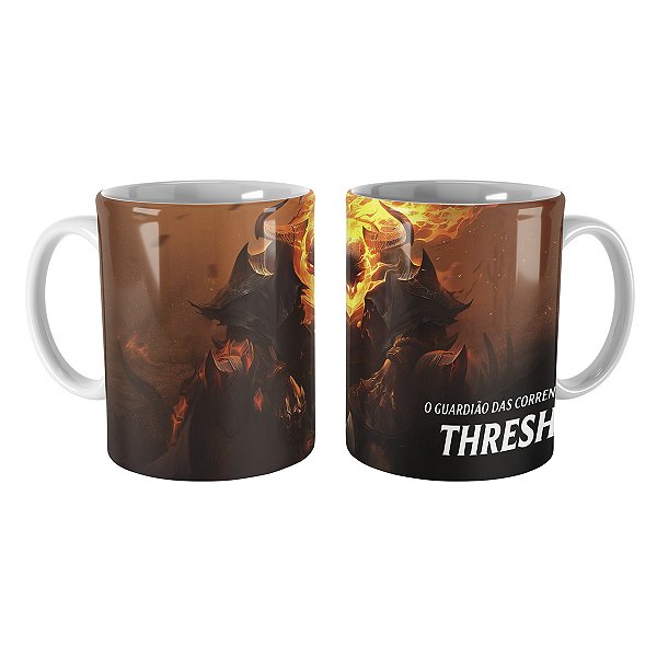 Caneca Thresh Velho Oeste League of Legends Lol