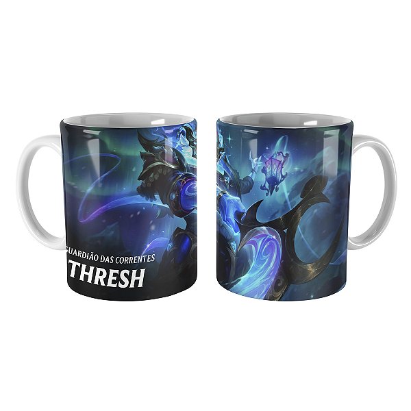 Caneca Thresh Bênção do Inverno League of Legends Lol
