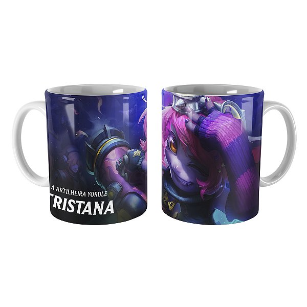 Caneca Tristana Garota Riot League of Legends Lol