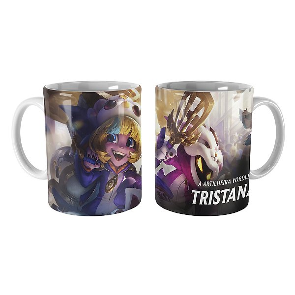 Caneca Tristana Cosplay de Pingu League of Legends Lol