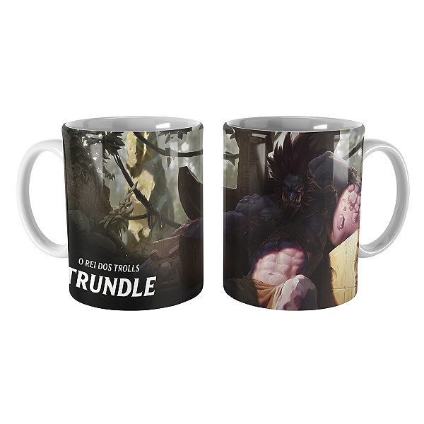 Caneca Trundle Tradicional League of Legends Lol
