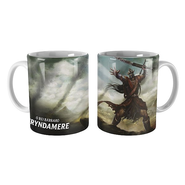 Caneca Tryndamere das Montanhas League of Legends Lol