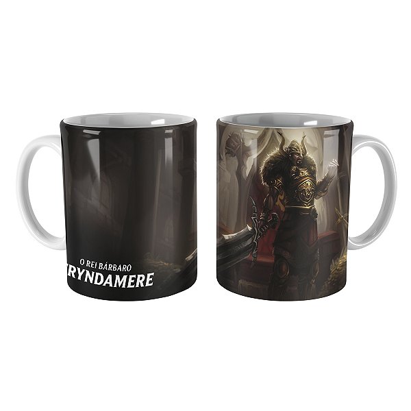 Caneca Tryndamere Viking League of Legends Lol