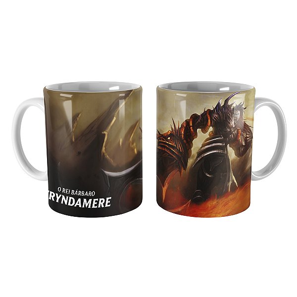 Caneca Tryndamere Espada Demoníaca League of Legends Lol
