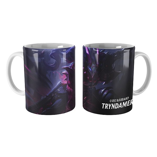 Caneca Tryndamere Lua Sangrenta League of Legends Lol